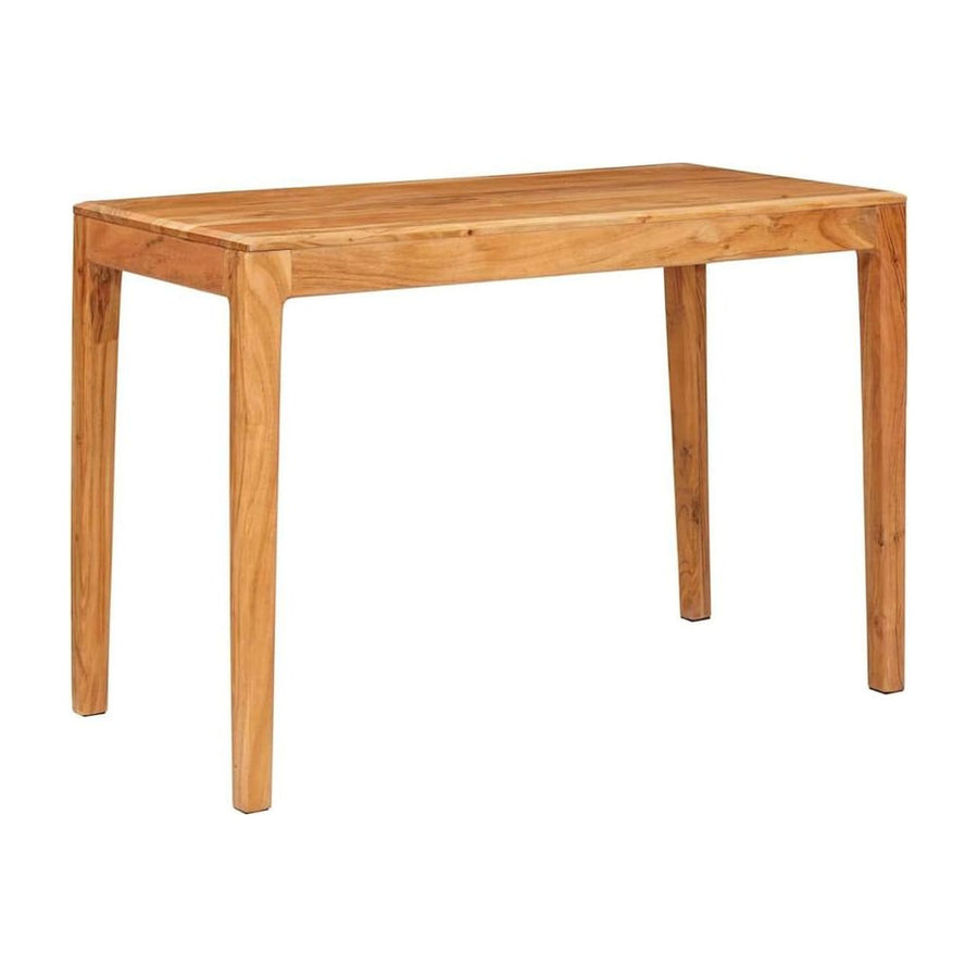 Dining Table Solid Acacia Wood Brown
