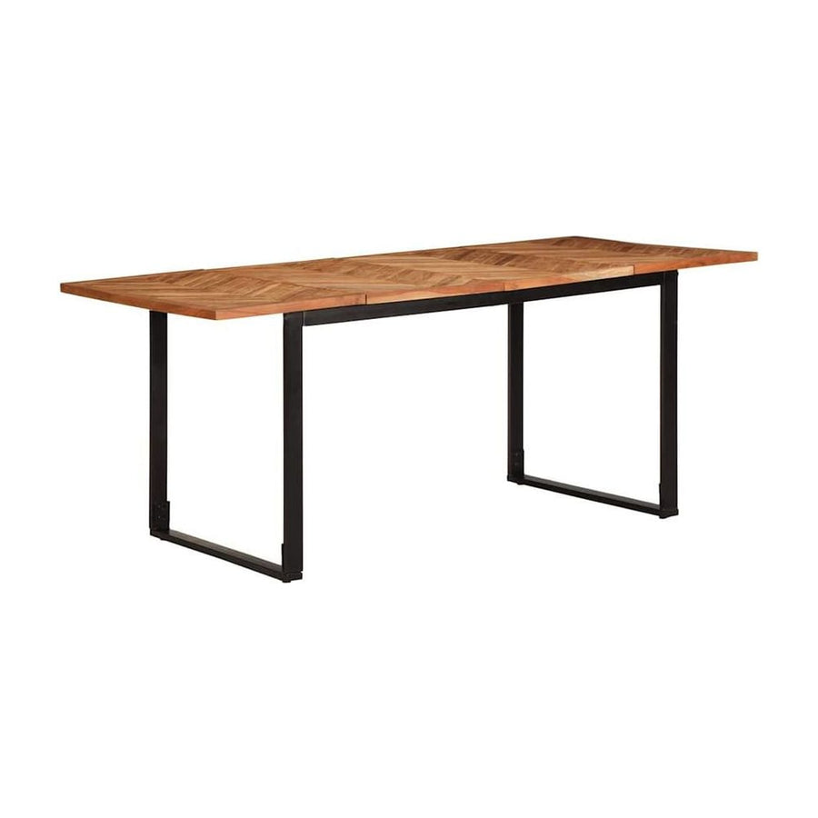 Dining Table Solid Wood Acacia