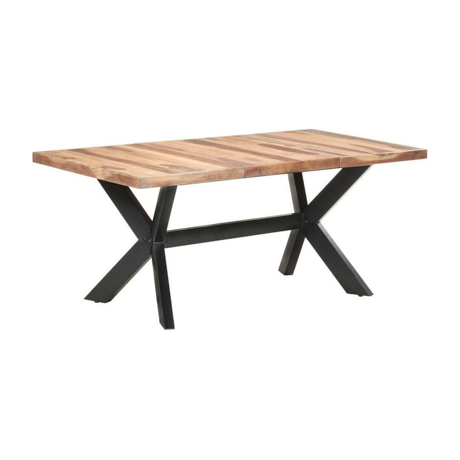 Dining Table Solid Wood with Honey Finish
