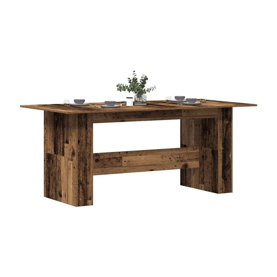 Dining Table Old Wood Engineered Wood