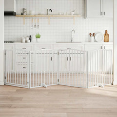Dog Gate in White