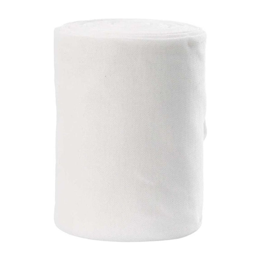 Drain Pipe White Fabric