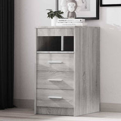 Drawer Cabinet Grey Sonoma Engineered Wood
