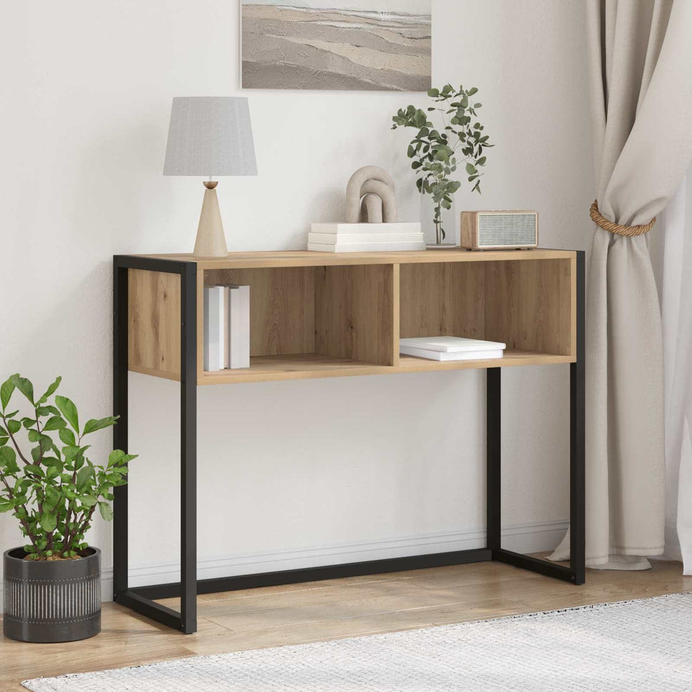 End Table Artisan Oak Engineered Wood