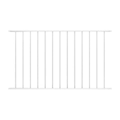 Fence Panel Woerden Powder-coated Steel cmWhite