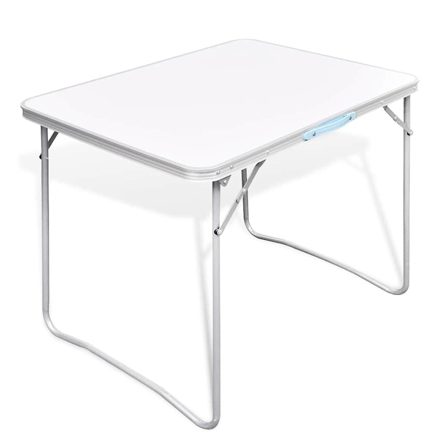 vidaXL Foldable Camping Table with Metal Frame 80 x 60 cm 1