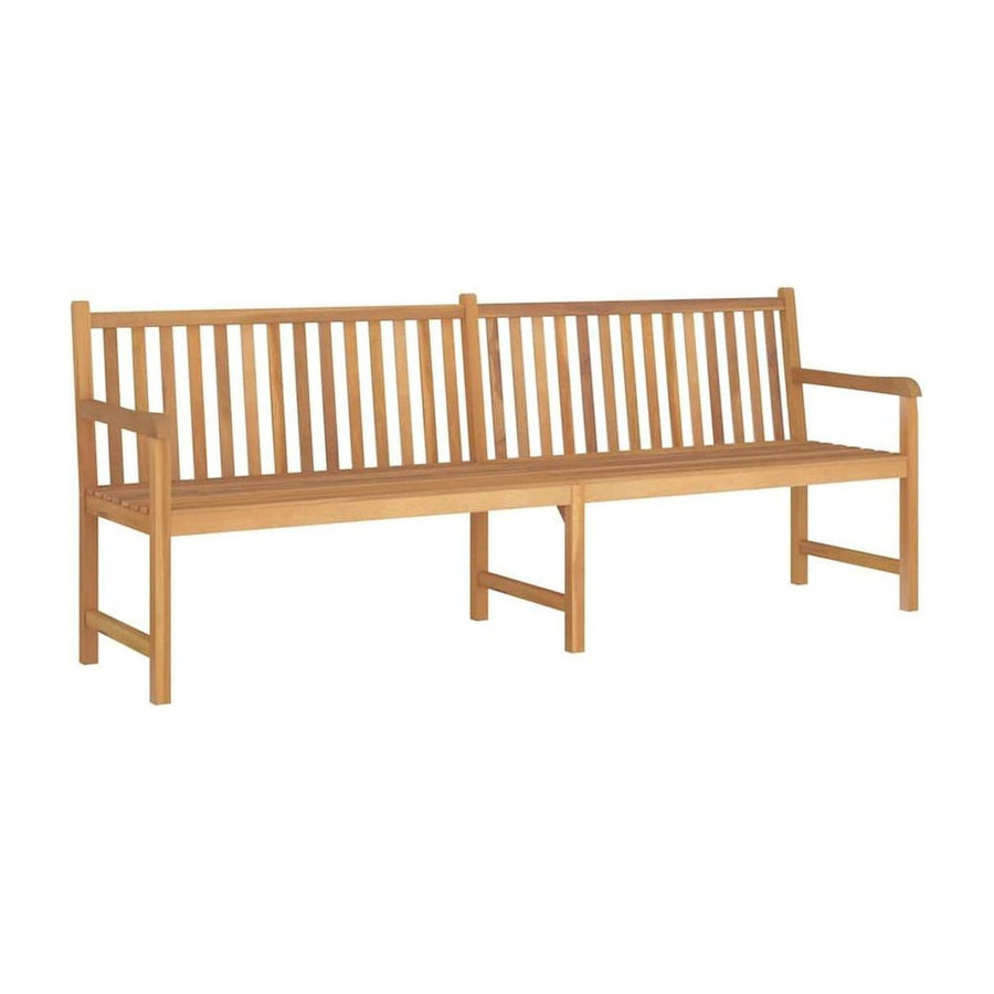 Garden Bench 228 cm Solid Teak Wood