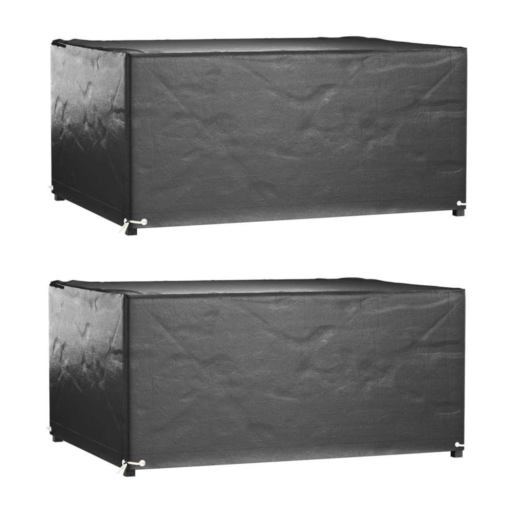 Garden Furniture Covers 2 pcs 8 Eyelets