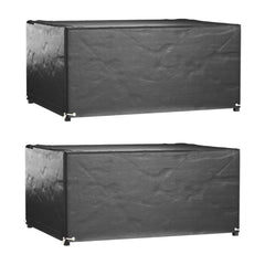 Garden Furniture Covers 2 pcs 8 Eyelets