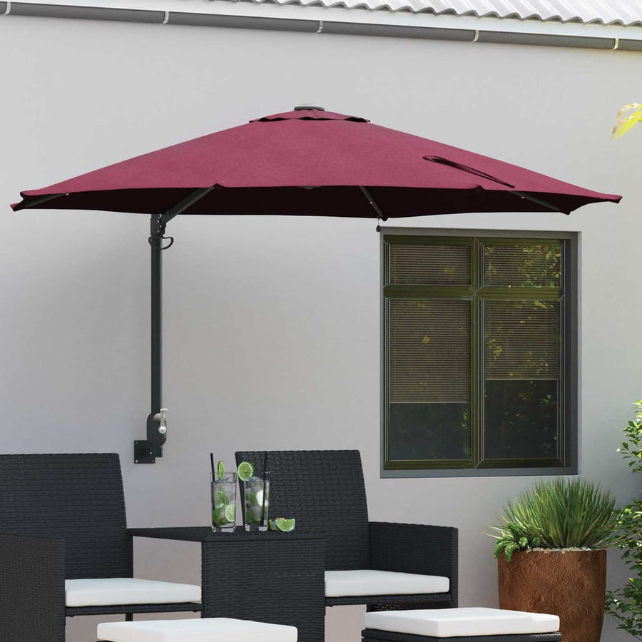 Garden Parasol Polyester and Steel