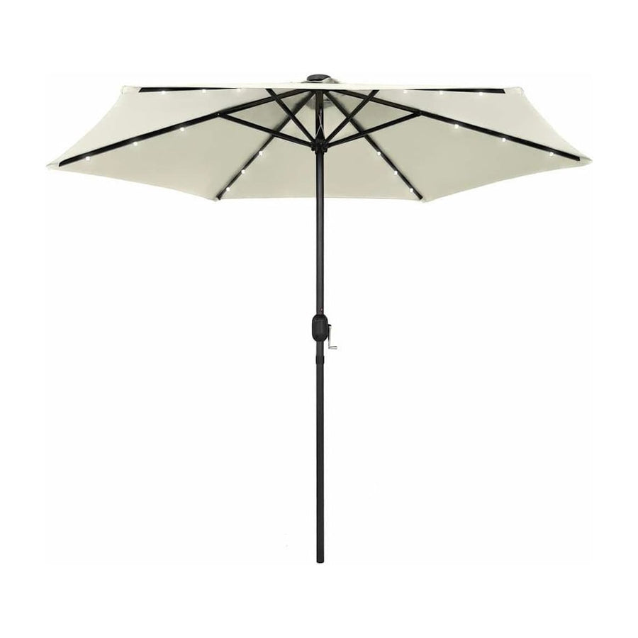 Garden Parasol in Sand White