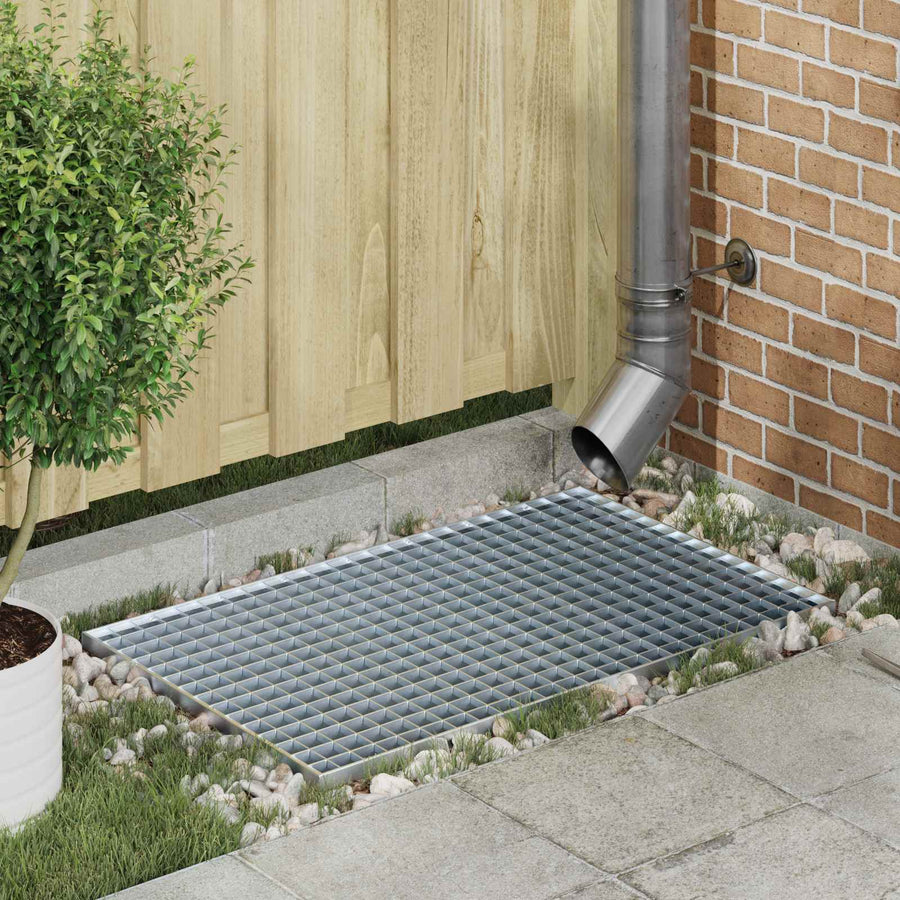 Grating Silver Hot-Dip Galvanised Steel