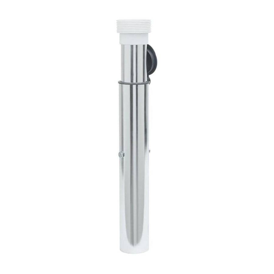 In-Ground Parasol Base for 40-50 mm Pole Silver Aluminum