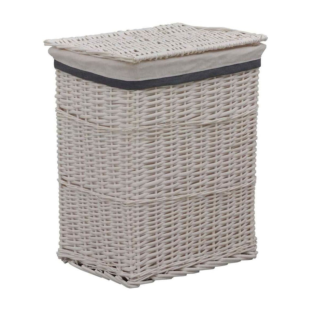 Laundry Basket White Willow