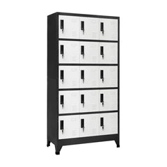Locker Cabinet Anthracite and White