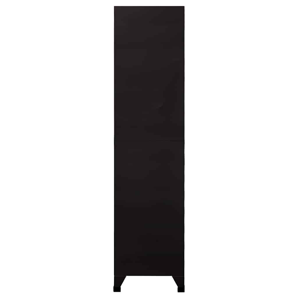 Locker Cabinet Black Steel