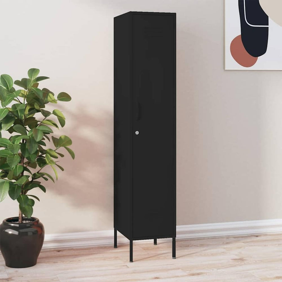 Locker Cabinet Black