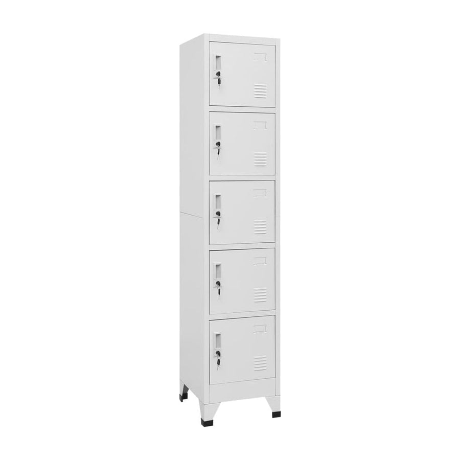 Locker Cabinet Light Grey