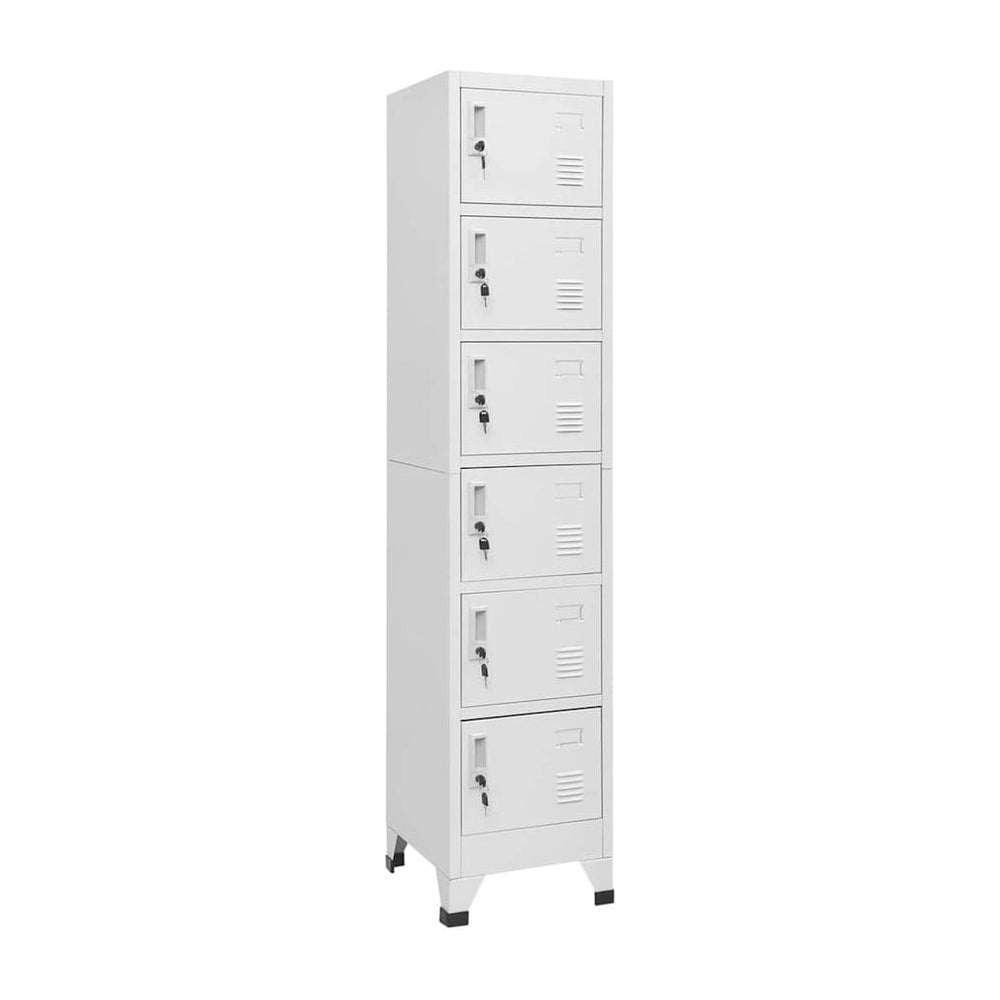 Locker Cabinet Light Grey