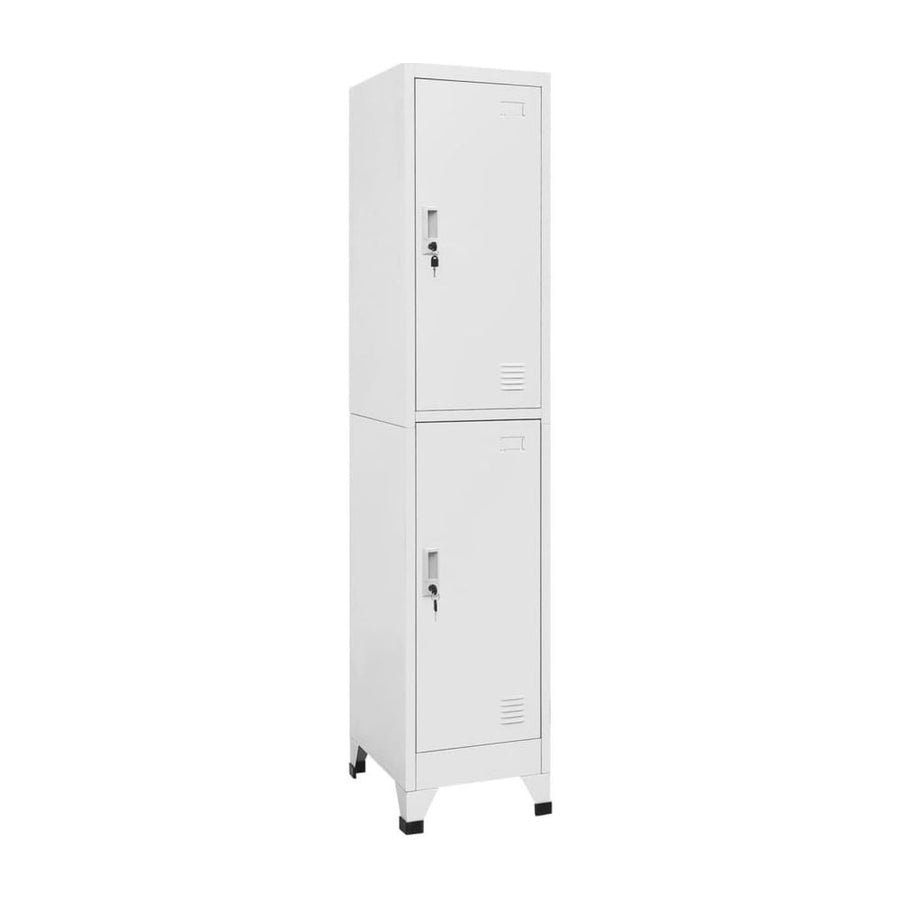 Locker Cabinet with 2 Compartments