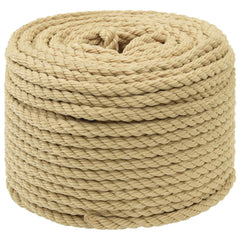 Multipurpose Utility Rope 8 mm 100 m Natural PP 420 kg Max Load