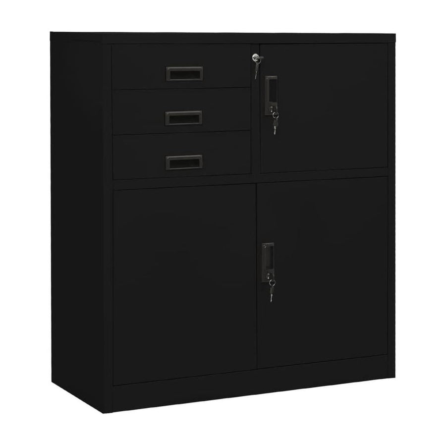 Office Cabinet Black