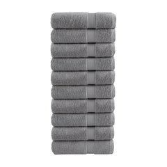 Premium Hand Towels "SOLUND" 10 pcs Grey 600 gsm