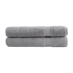 Premium Towels "SOLUND" 2 pcs Grey 600 gsm
