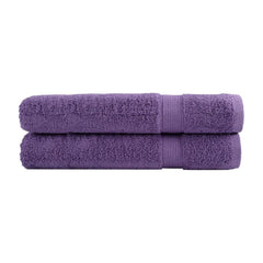 Premium Towels SOLUND 2 pcs Purple 600 gsm