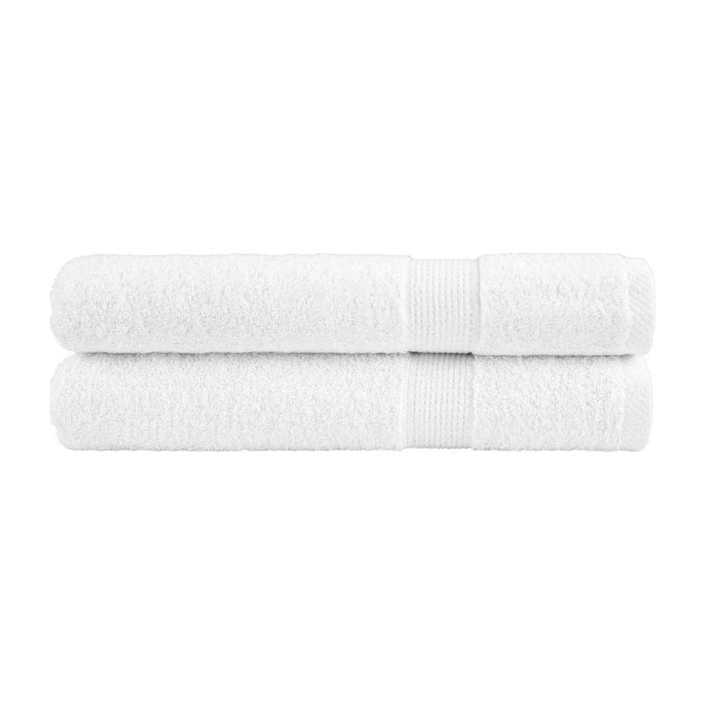 Premium Towels "SOLUND" 2 pcs White 600 gsm
