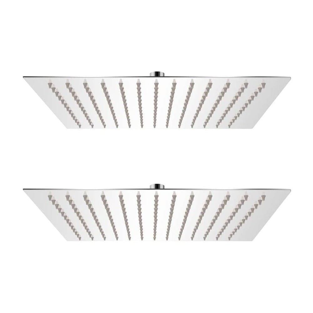 Rain Shower Head 2 pcs Stainless Steel