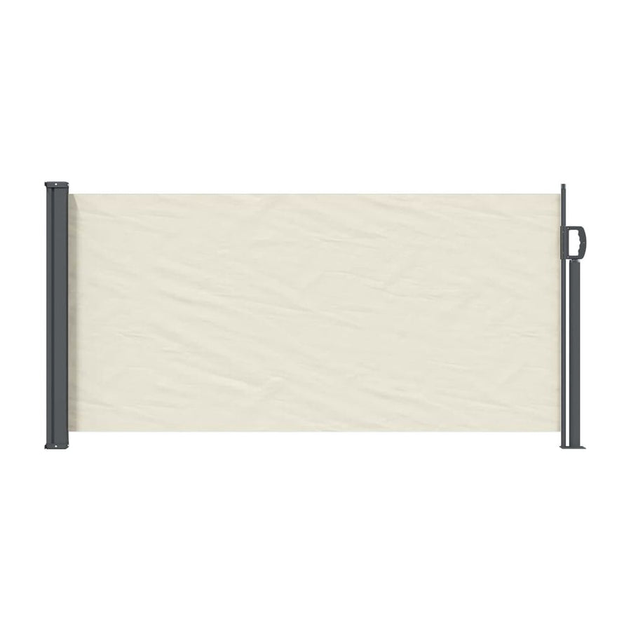 Retractable Side Awning 100% Polyester Iron Steel