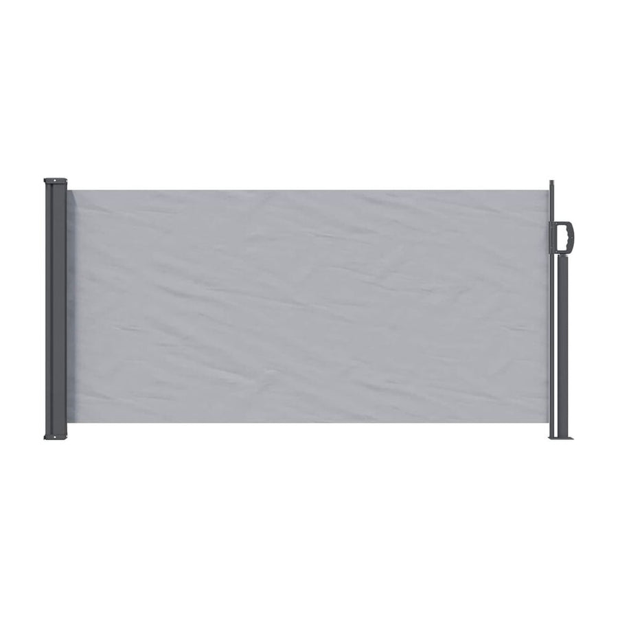 Retractable Side Awning Rectangular Grey