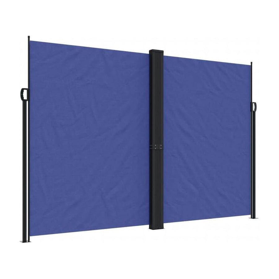 Retractable Side Awning Blue