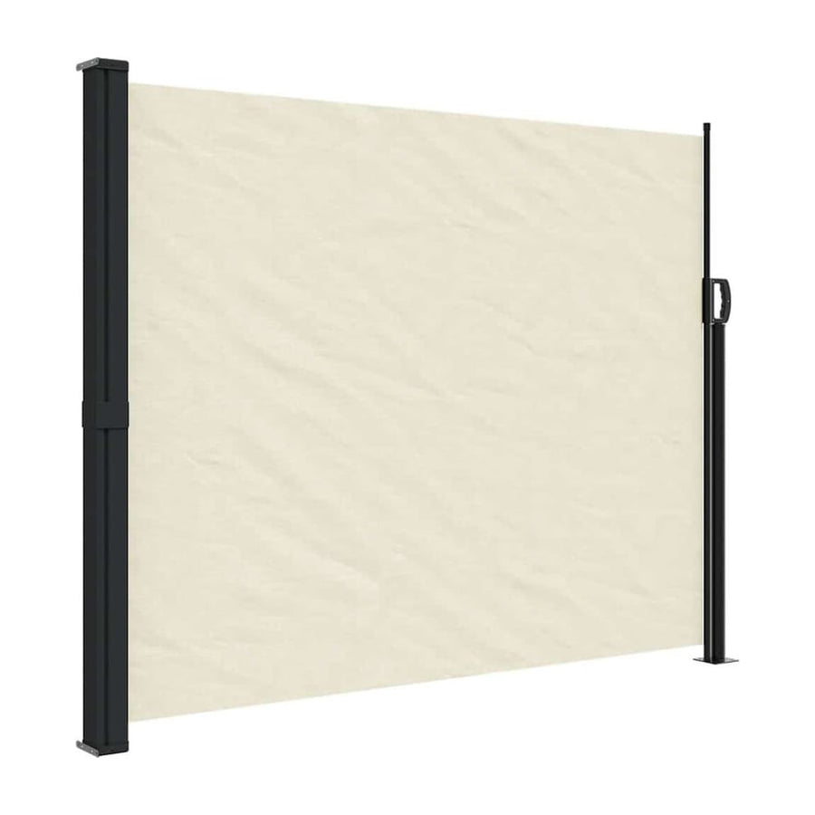 Retractable Side Awning Cream