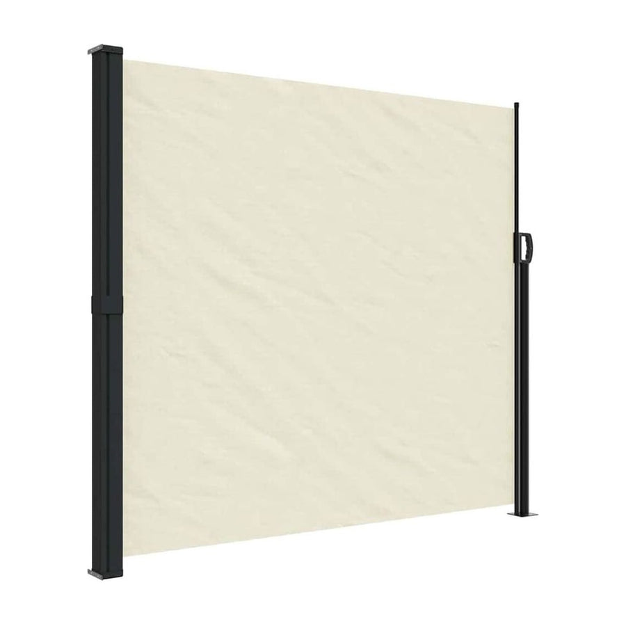 Retractable Side Awning Cream