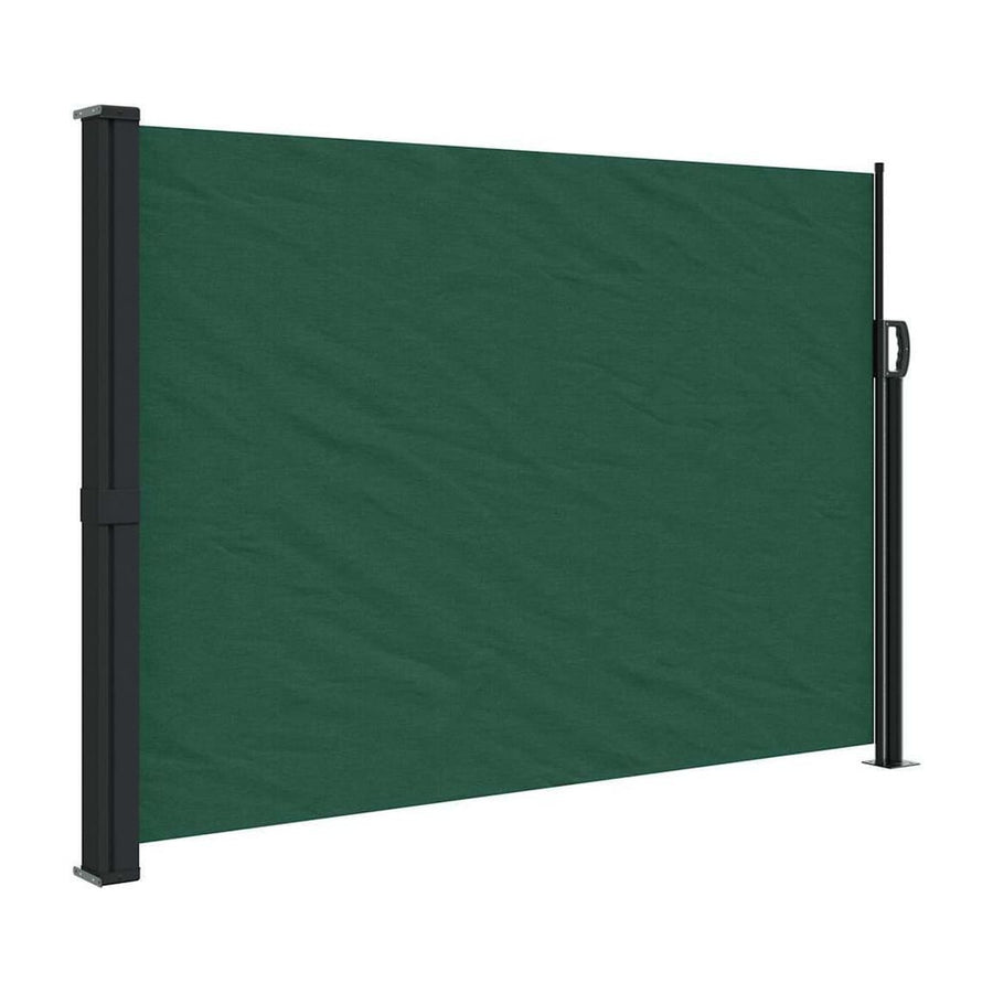 Retractable Side Awning Dark Green