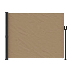 Retractable Side Awning Taupe