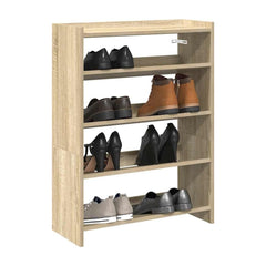 Shoe Rack Sonoma Oak Engineered Wood