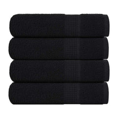 Shower Towels "FROGN" 4 pcs Black 360 gsm