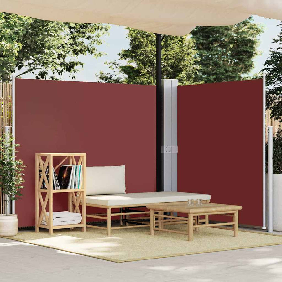 Retractable Side Awning Brown