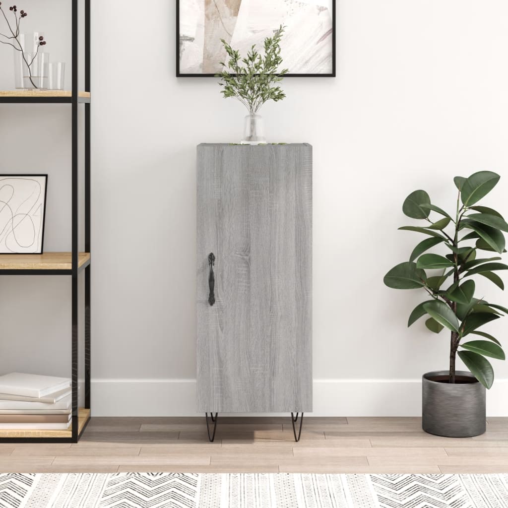 Sideboard Grey Sonoma Engineered Wood