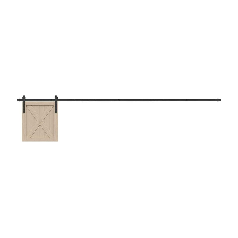 Sliding Cabinet Door Kit 244 cm Carbon Steel