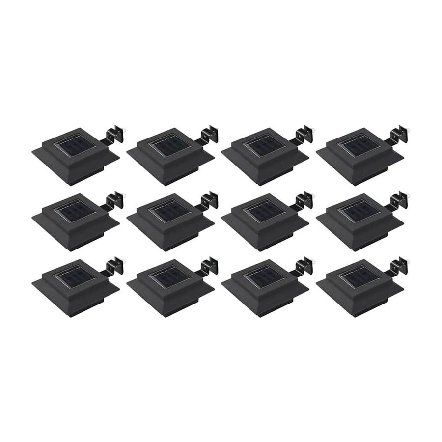 Outdoor Solar Lamps in Black