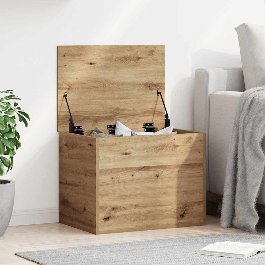 Storage Box Artisan Oak Engineered Wood