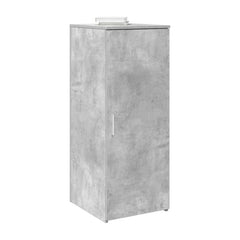 Storage Cabinet Concrete Grey Engineered Wood