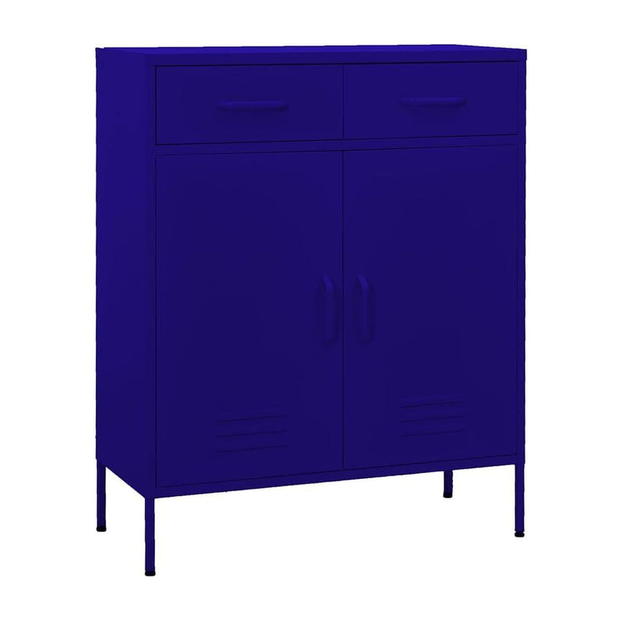 Storage Cabinet Navy Blue