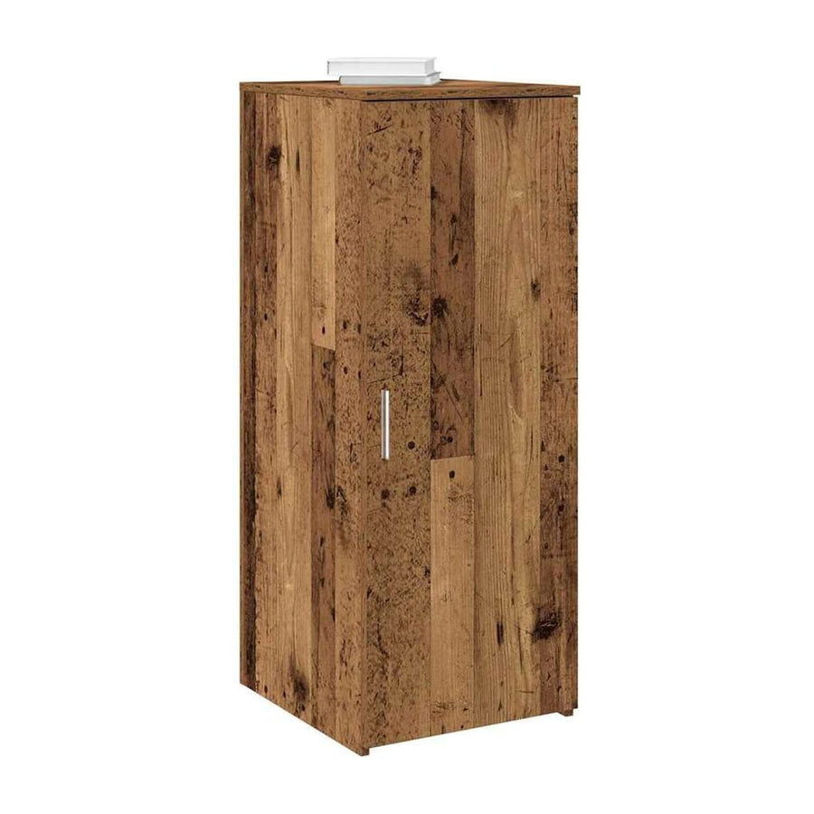 Storage Cabinet Old Wood Engineered Wood