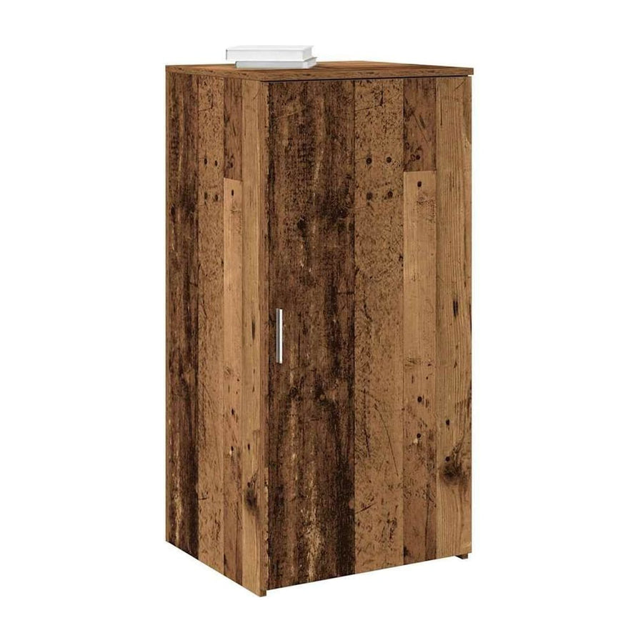 Storage Cabinet Old Wood Engineered Wood