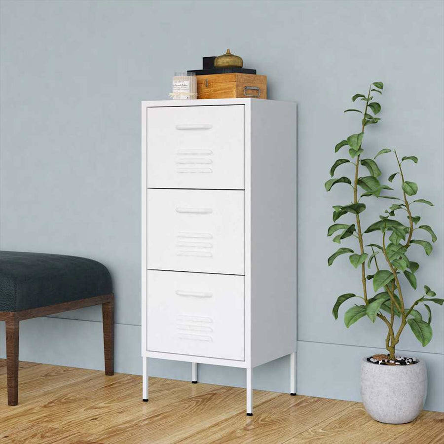Storage Cabinet White
